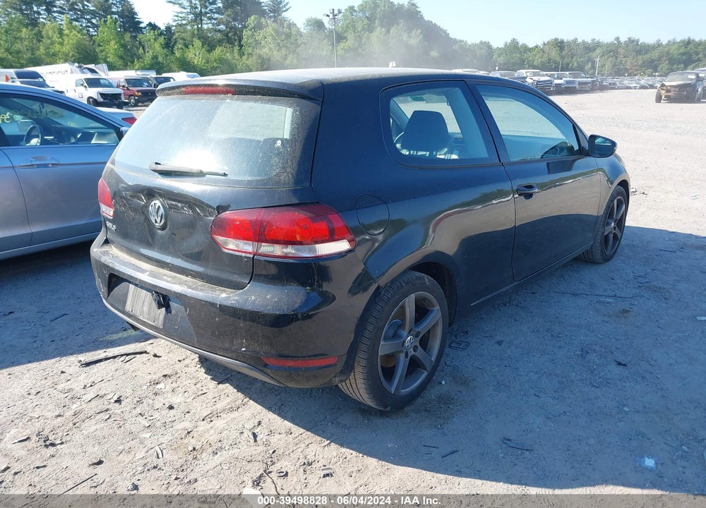 2010 VOLKSWAGEN GOLF 2-DOOR VIN: WVWBA7AJXAW216507