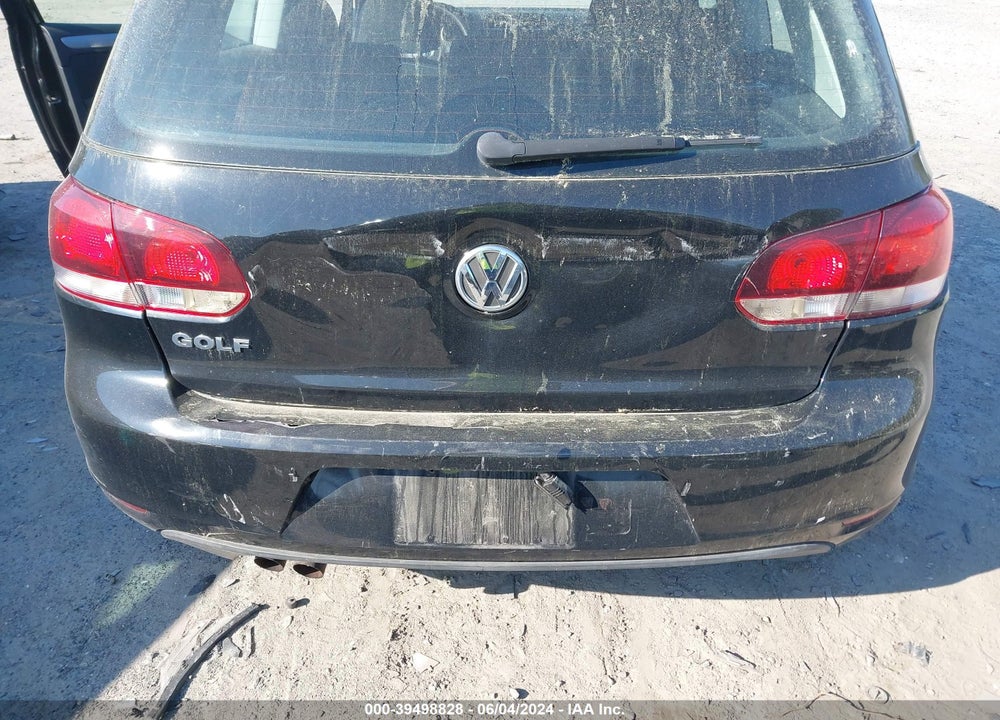 2010 VOLKSWAGEN GOLF 2-DOOR VIN: WVWBA7AJXAW216507