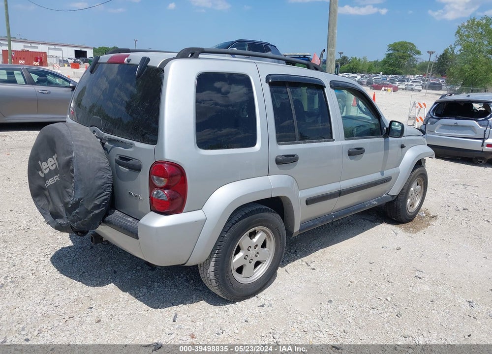 2007 JEEP LIBERTY SPORT VIN: 1J4GL48K07W662603