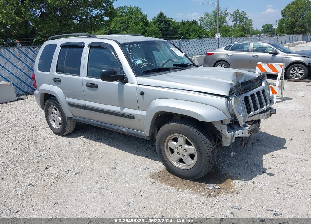 2007 JEEP LIBERTY SPORT VIN: 1J4GL48K07W662603