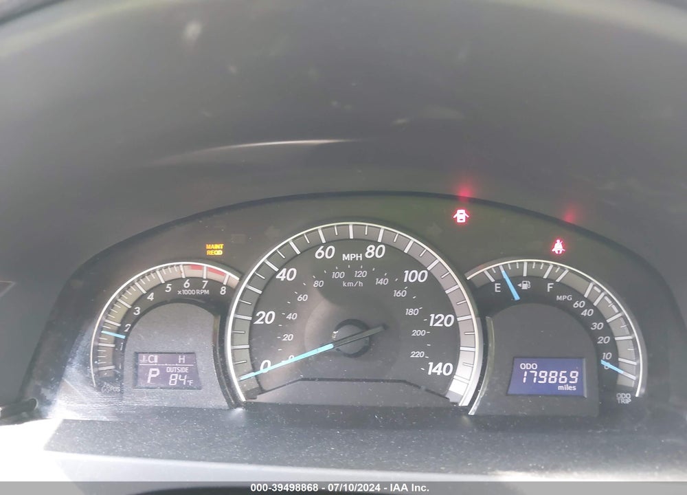 2012 TOYOTA CAMRY SE VIN: 4T1BF1FK0CU515403