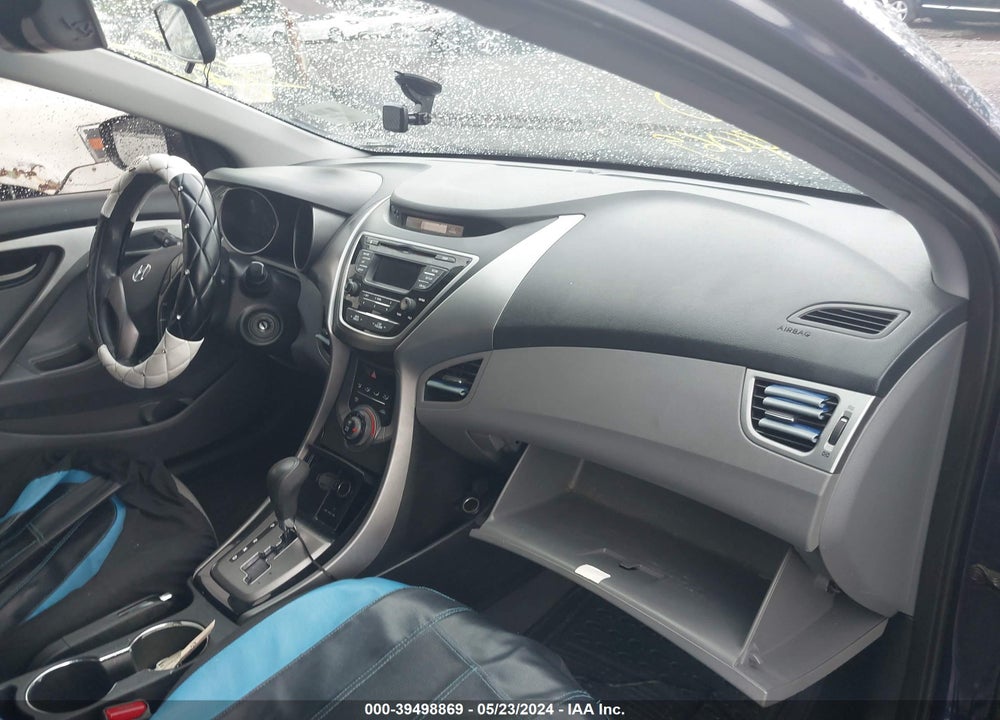 2013 HYUNDAI ELANTRA GLS VIN: 5NPDH4AEXDH371509