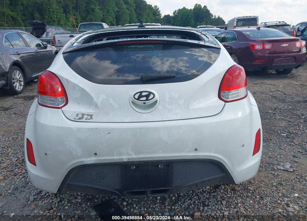 2013 HYUNDAI VELOSTER BASE W/BLACK VIN: KMHTC6ADXDU146764
