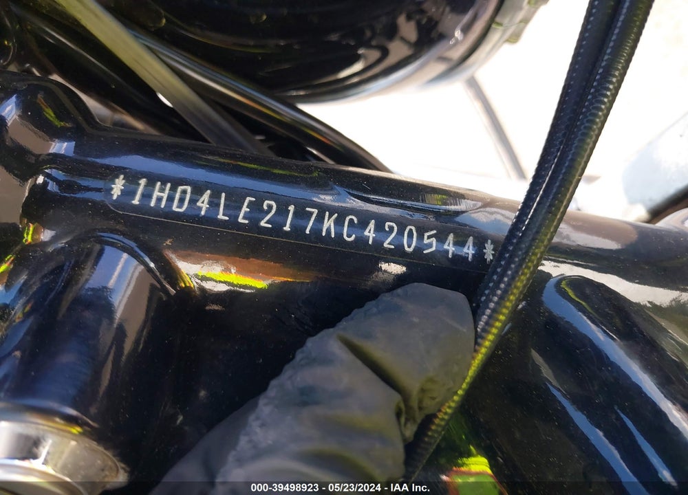 2019 HARLEY-DAVIDSON XL883 N VIN: 1HD4LE217KC420544
