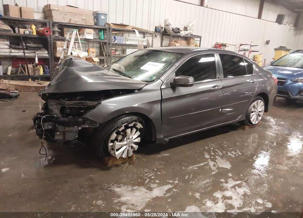 2014 HONDA ACCORD VIN: 1HGCR2F7XEA009844