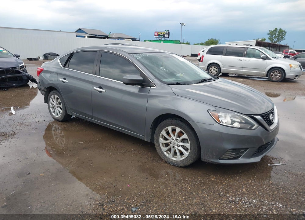 2019 NISSAN SENTRA SV VIN: 3N1AB7AP3KL613564