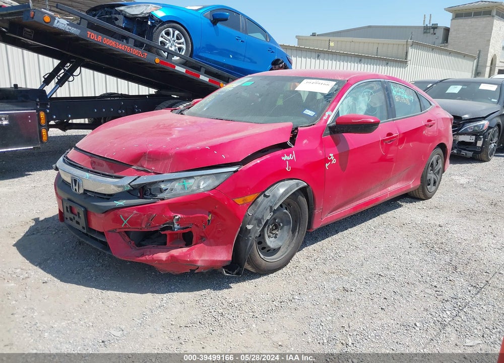 2018 HONDA CIVIC LX VIN: 2HGFC2F57JH503636