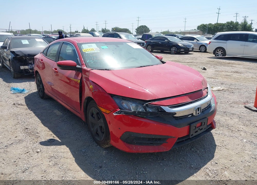 2018 HONDA CIVIC LX VIN: 2HGFC2F57JH503636