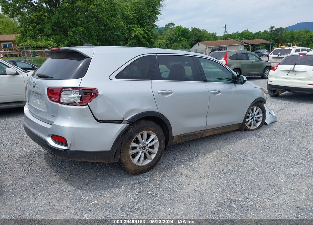2020 KIA SORENTO 2.4L L VIN: 5XYPG4A39LG666539