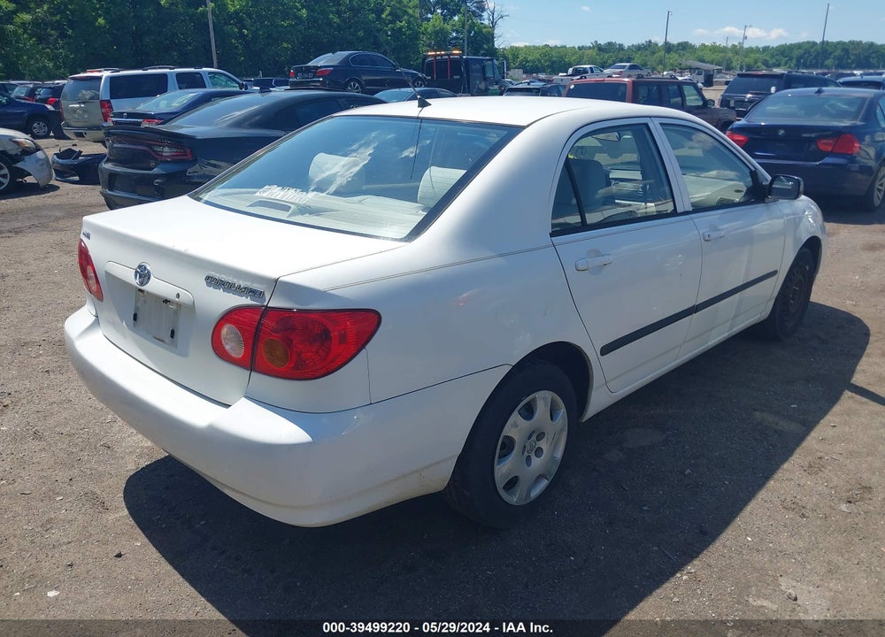 2003 TOYOTA COROLLA CE VIN: JTDBR32E830026231