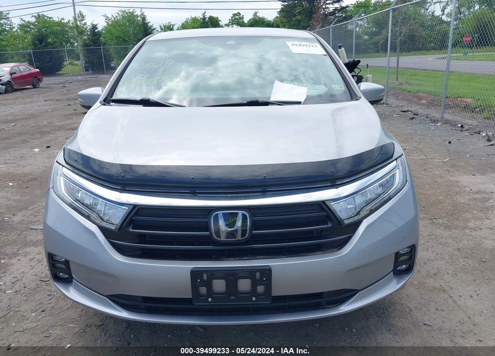 2022 HONDA ODYSSEY EX VIN: 5FNRL6H57NB051442