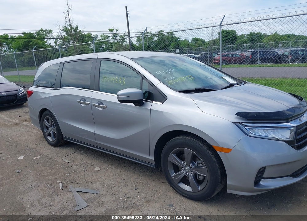 2022 HONDA ODYSSEY EX VIN: 5FNRL6H57NB051442