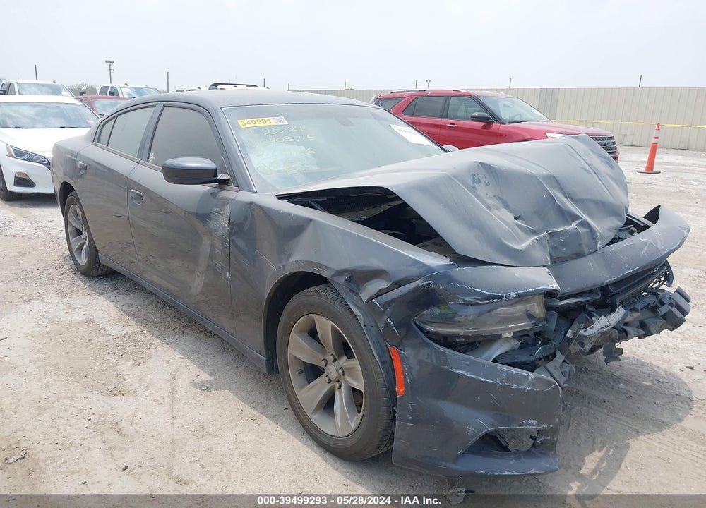 2016 DODGE CHARGER SXT VIN: 2C3CDXHG2GH271986
