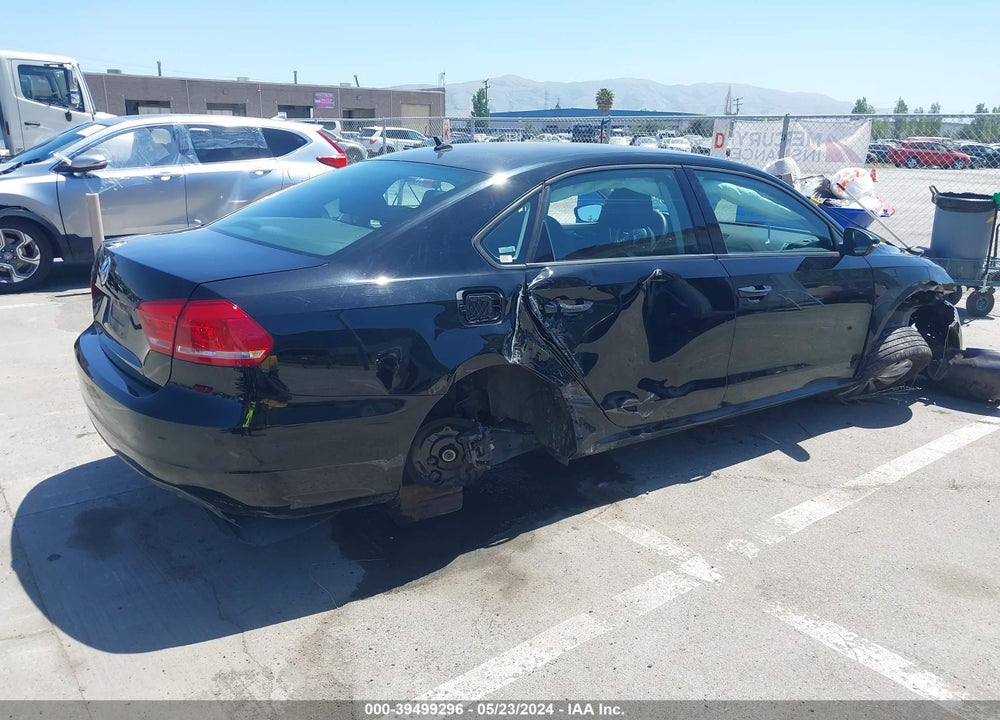 2012 VOLKSWAGEN PASSAT 2.5L S VIN: 1VWAP7A31CC085044