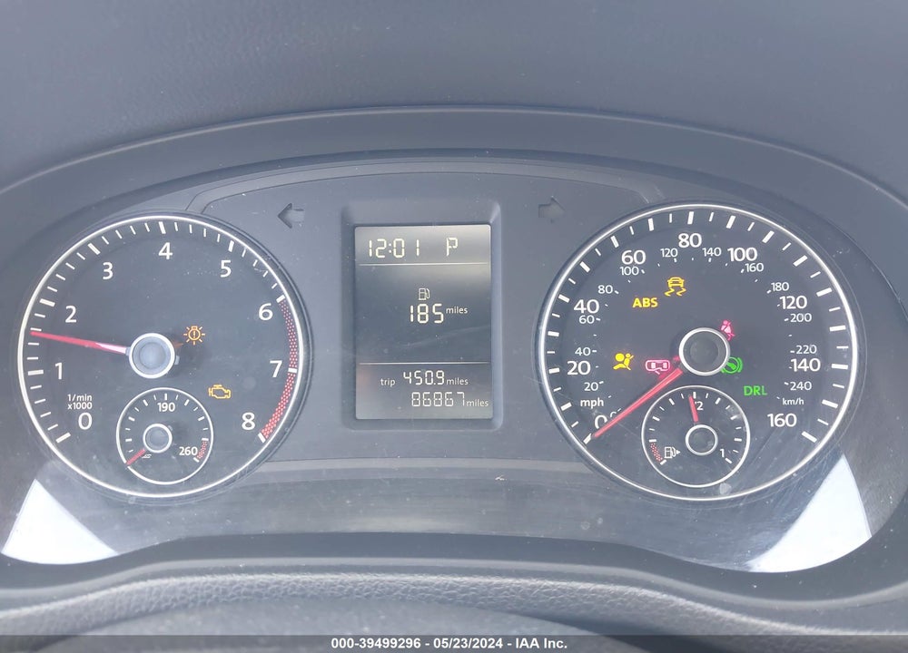 2012 VOLKSWAGEN PASSAT 2.5L S VIN: 1VWAP7A31CC085044
