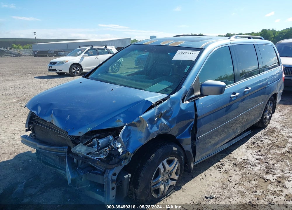 2007 HONDA ODYSSEY VIN: 5FNRL38657B035184