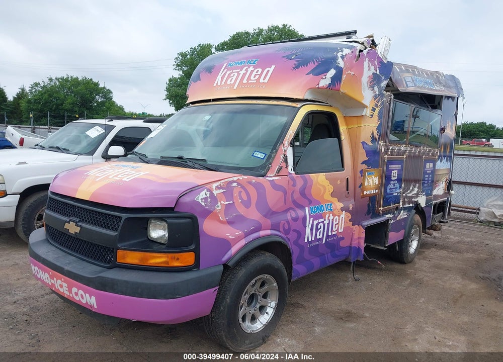 2014 CHEVROLET EXPRESS CUTAWAY 3500 VIN: 1GB0G2BA6E1211772