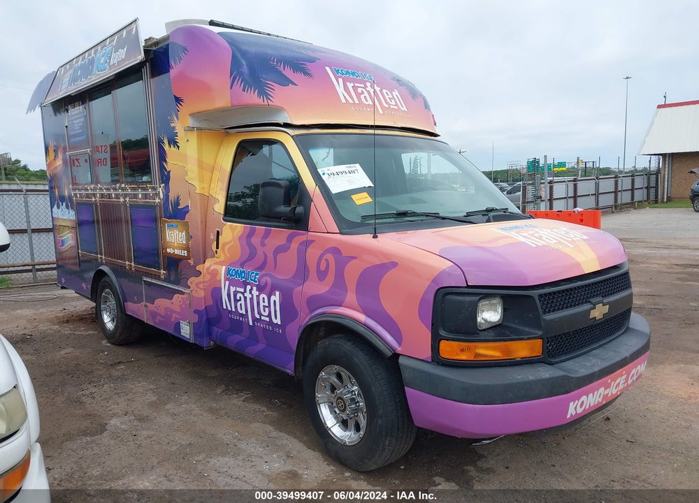 2014 CHEVROLET EXPRESS CUTAWAY 3500 VIN: 1GB0G2BA6E1211772