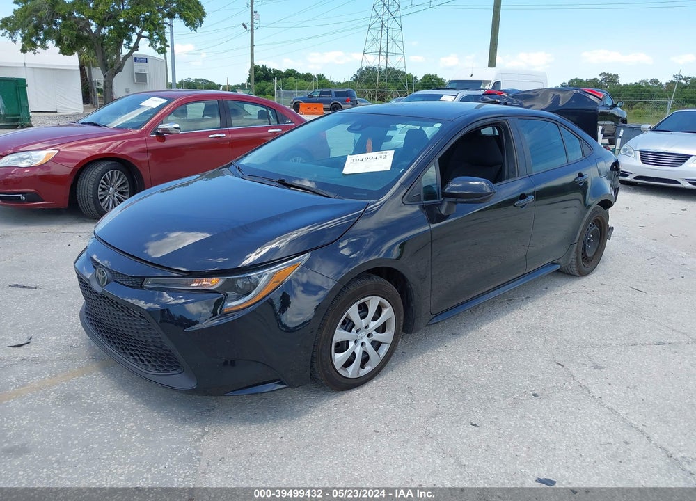 2020 TOYOTA COROLLA LE VIN: 5YFEPRAE4LP102458