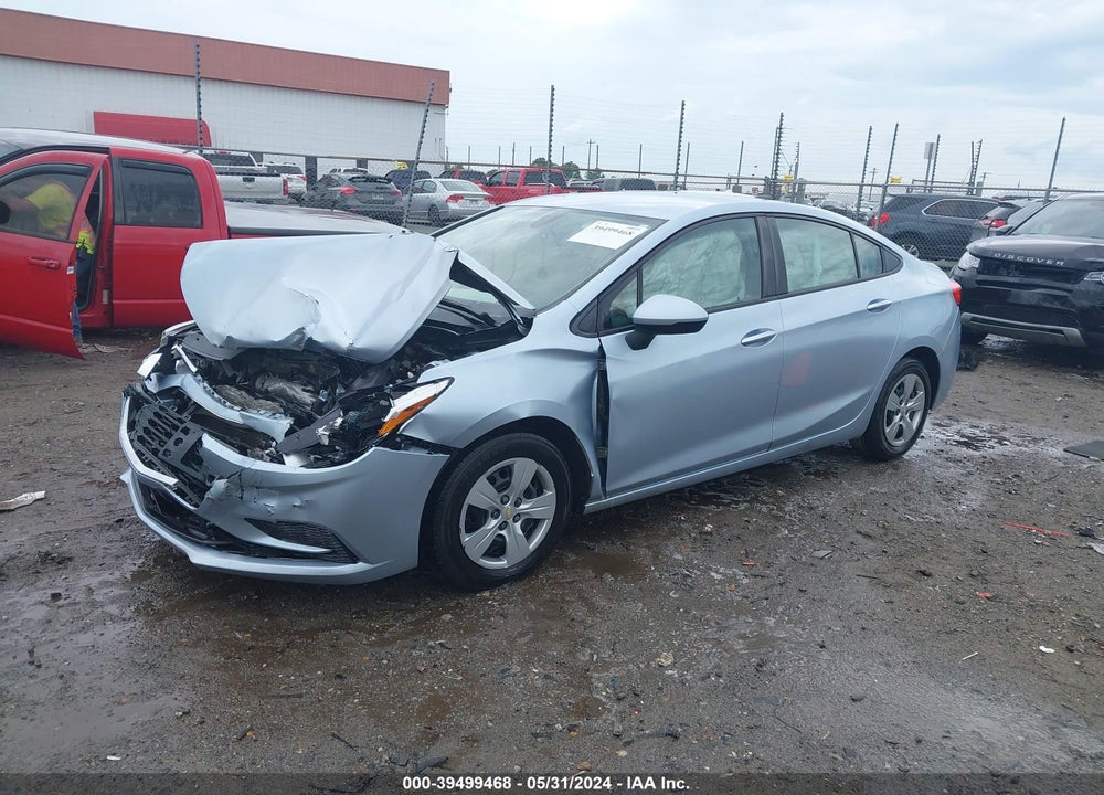 2017 CHEVROLET CRUZE LS AUTO VIN: 1G1BC5SM2H7210303