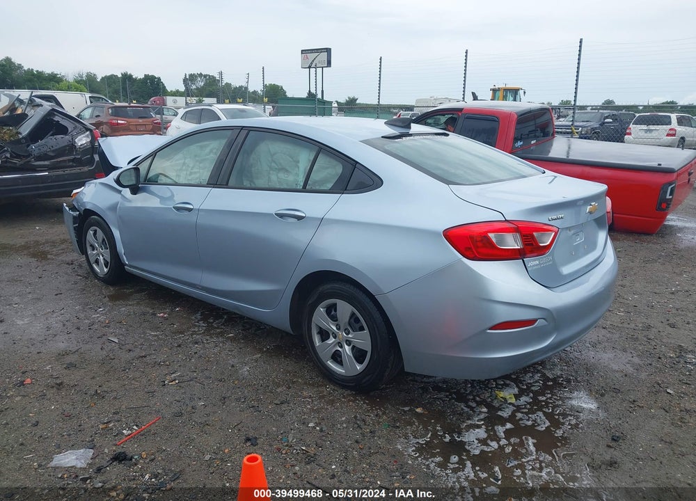 2017 CHEVROLET CRUZE LS AUTO VIN: 1G1BC5SM2H7210303