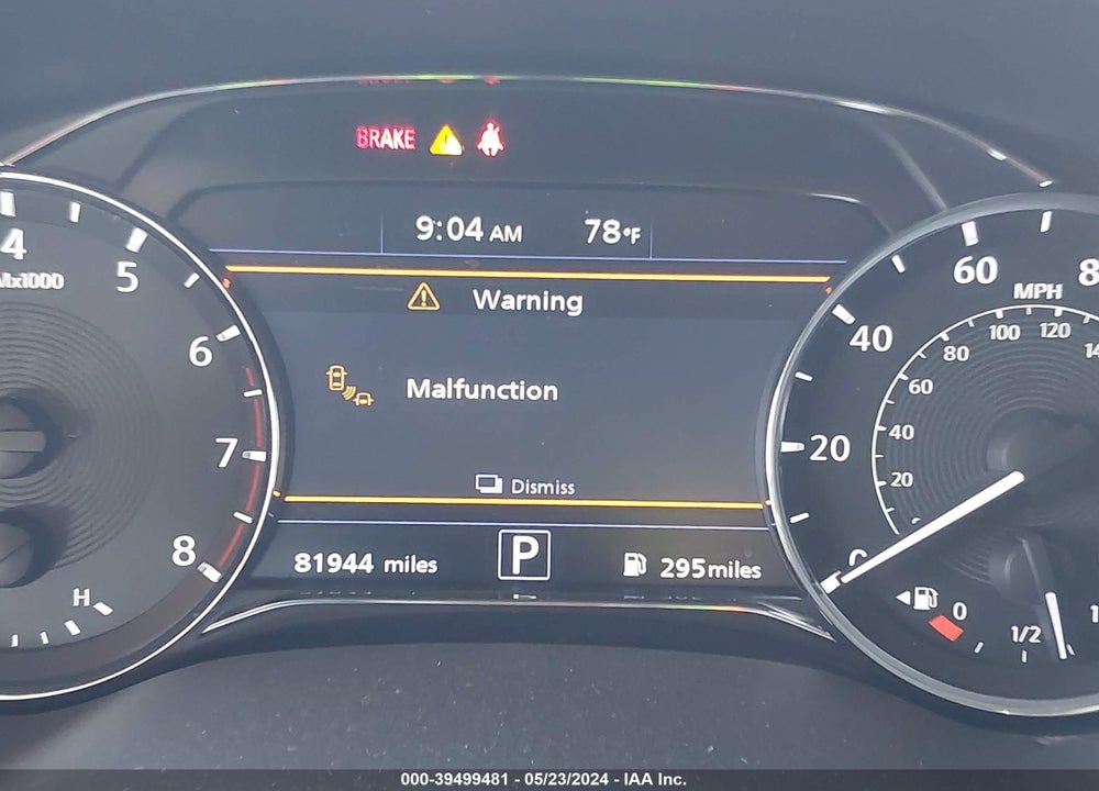 2020 INFINITI QX80 LUXE VIN: JN8AZ2NF3L9704023