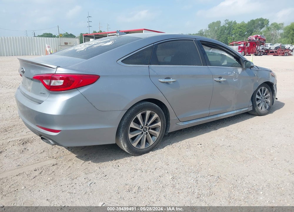 2016 HYUNDAI SONATA SPORT VIN: 5NPE34AF6GH344291