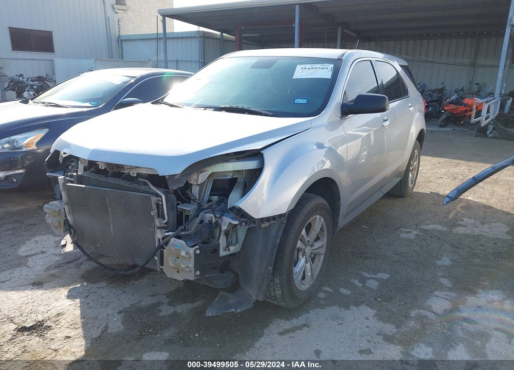 2016 CHEVROLET EQUINOX LS VIN: 2GNALBEK8G6203485