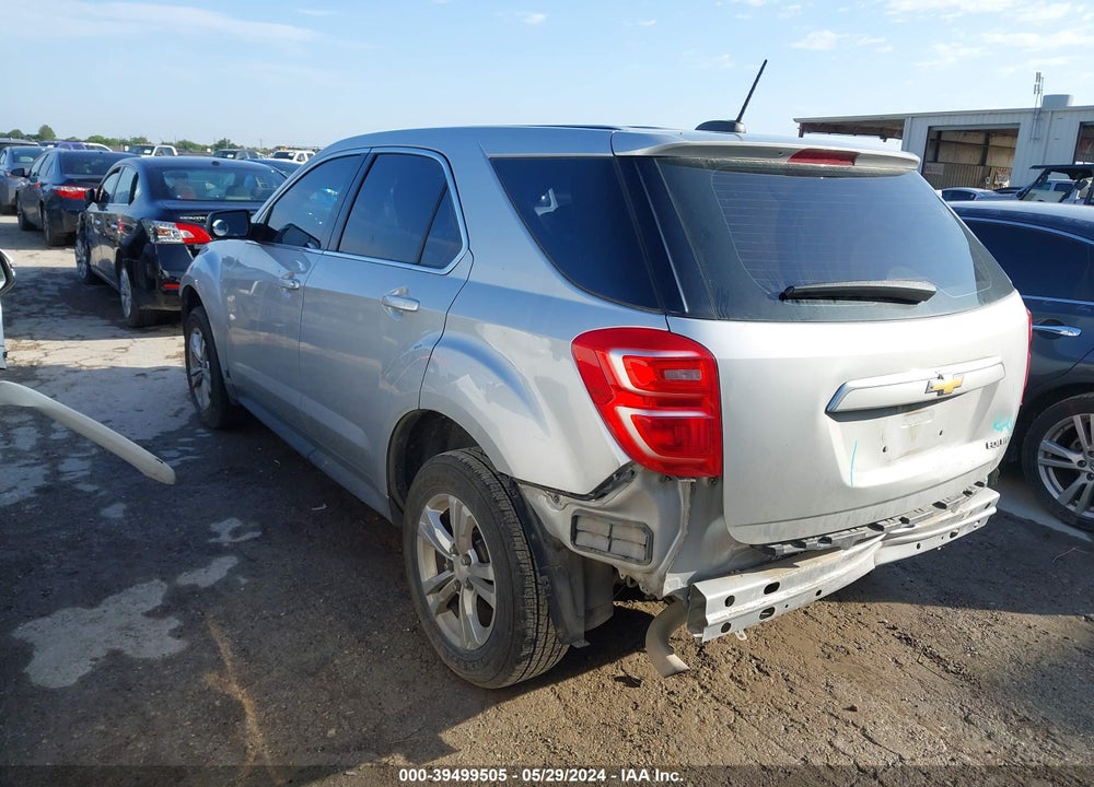 2016 CHEVROLET EQUINOX LS VIN: 2GNALBEK8G6203485