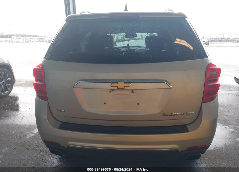 2016 CHEVROLET EQUINOX LTZ VIN: 2GNFLGE38G6262936