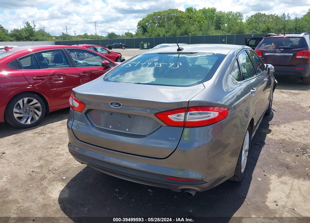 2014 FORD FUSION SE VIN: 3FA6P0H77ER278219