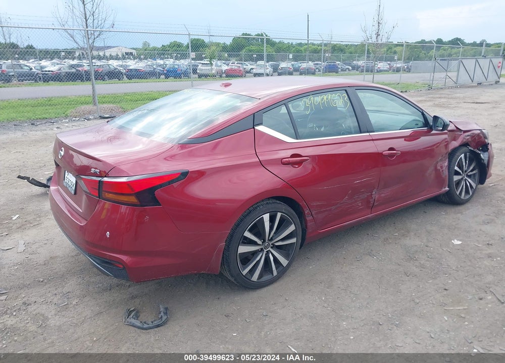 2022 NISSAN ALTIMA SR FWD VIN: 1N4BL4CV7NN331043
