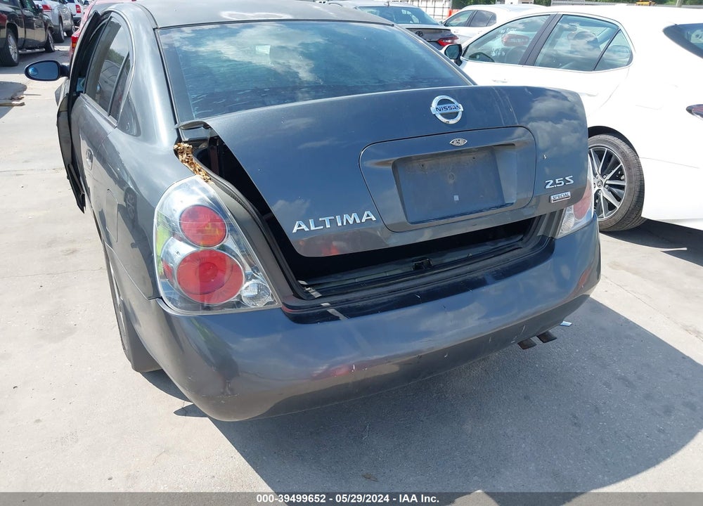 2006 NISSAN ALTIMA 2.5 S VIN: 1N4AL11D66N391613