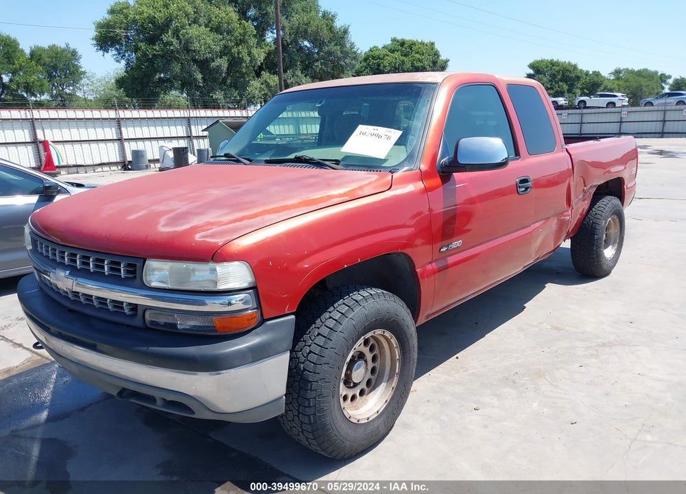 2001 CHEVROLET SILVERADO 1500 LS VIN: 1GCEK19T71E162036