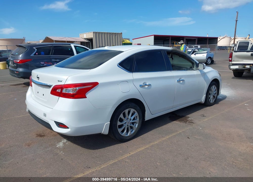 2018 NISSAN SENTRA SV VIN: 3N1AB7AP4JY250371