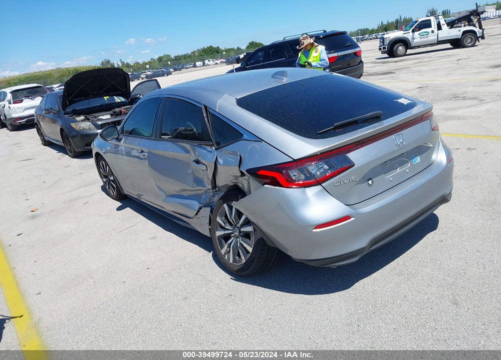 2023 HONDA CIVIC EX-L /EX-L W/O BSI VIN: 19XFL1H74PE003624