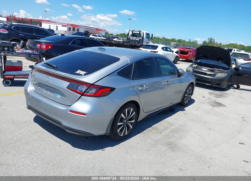 2023 HONDA CIVIC EX-L /EX-L W/O BSI VIN: 19XFL1H74PE003624