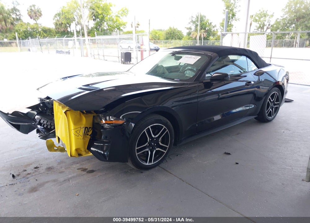 2019 FORD MUSTANG ECOBOOST PREMIUM VIN: 1FATP8UH4K5162247