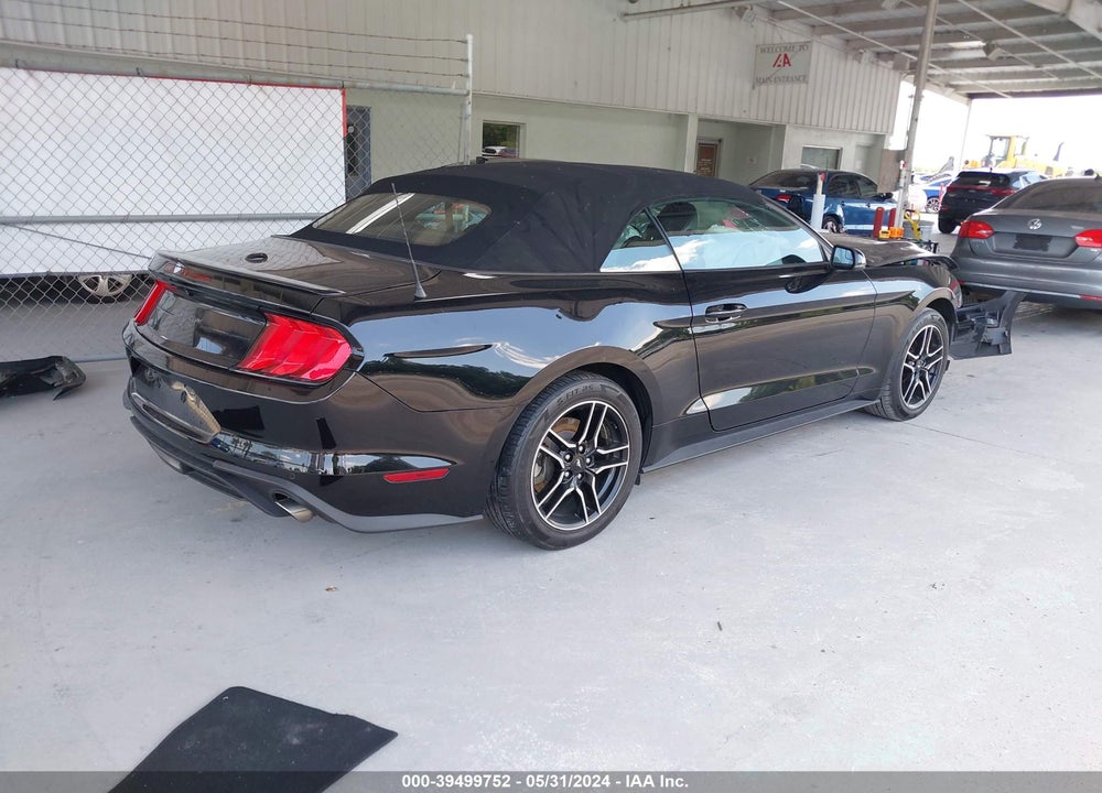 2019 FORD MUSTANG ECOBOOST PREMIUM VIN: 1FATP8UH4K5162247