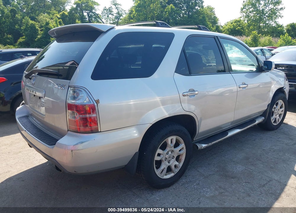 2004 ACURA MDX VIN: 2HNYD189X4H543190