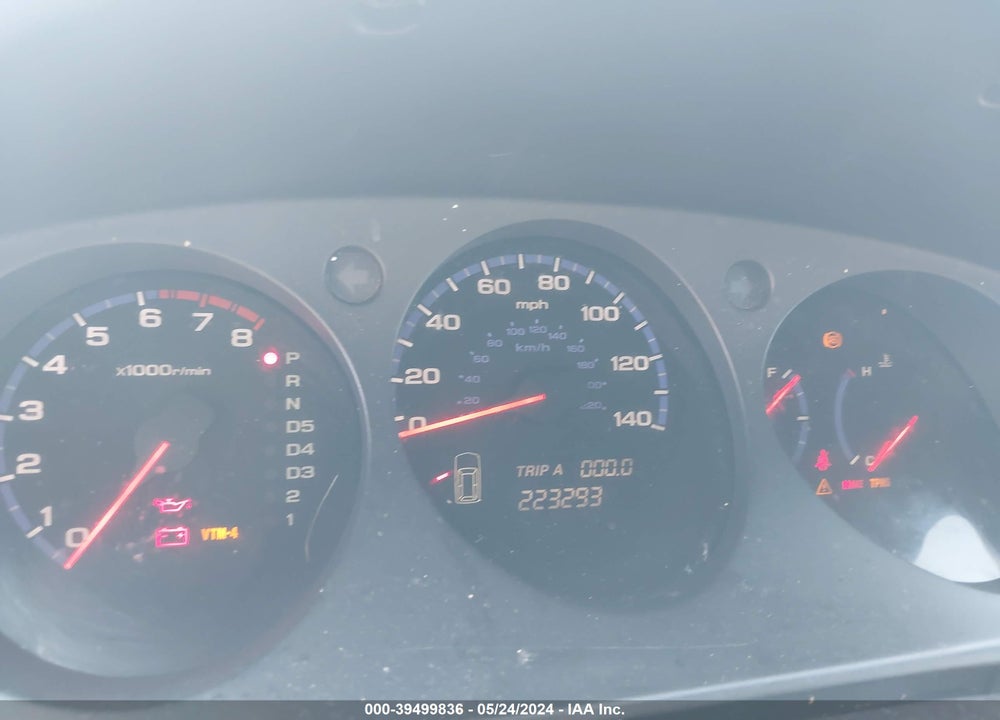 2004 ACURA MDX VIN: 2HNYD189X4H543190