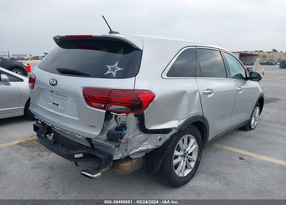 2019 KIA SORENTO 2.4L LX VIN: 5XYPGDA37KG574697
