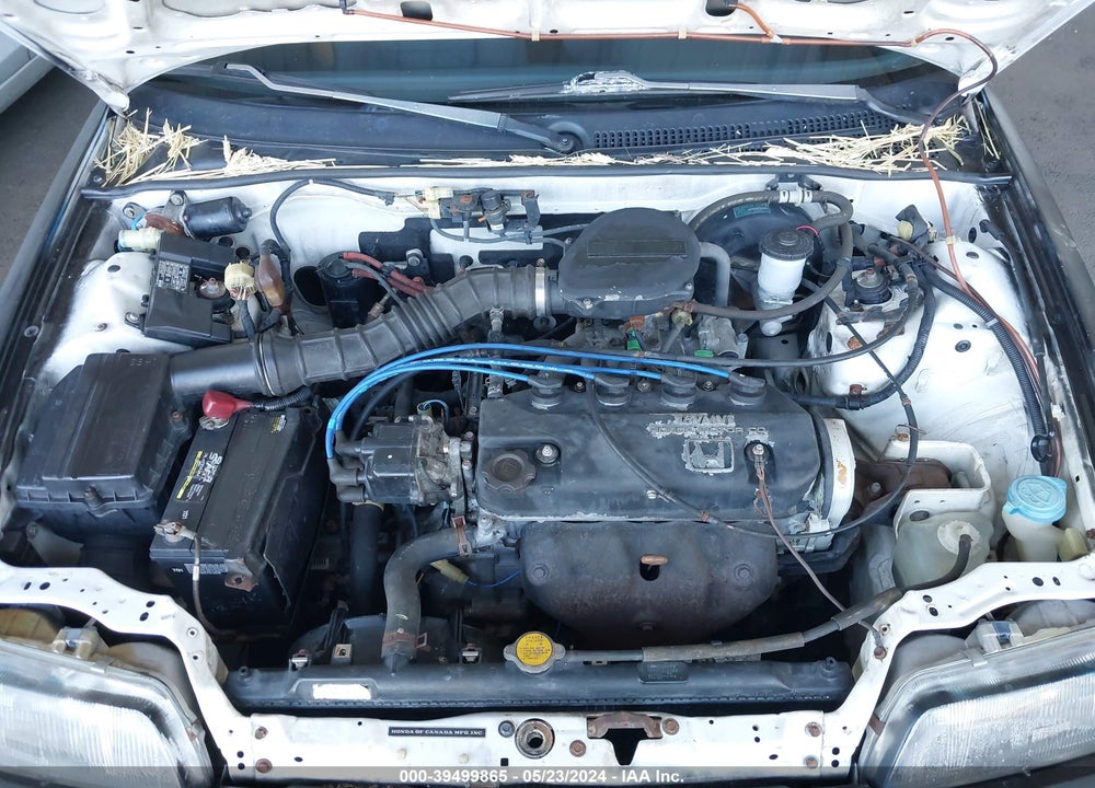 1991 HONDA CIVIC DX VIN: 2HGED6358MH504450