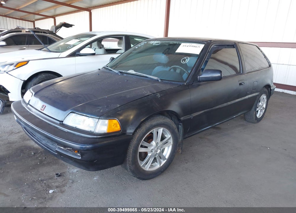 1991 HONDA CIVIC DX VIN: 2HGED6358MH504450