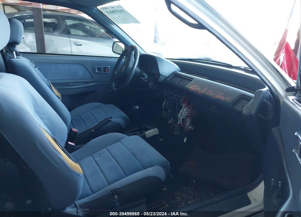 1991 HONDA CIVIC DX VIN: 2HGED6358MH504450
