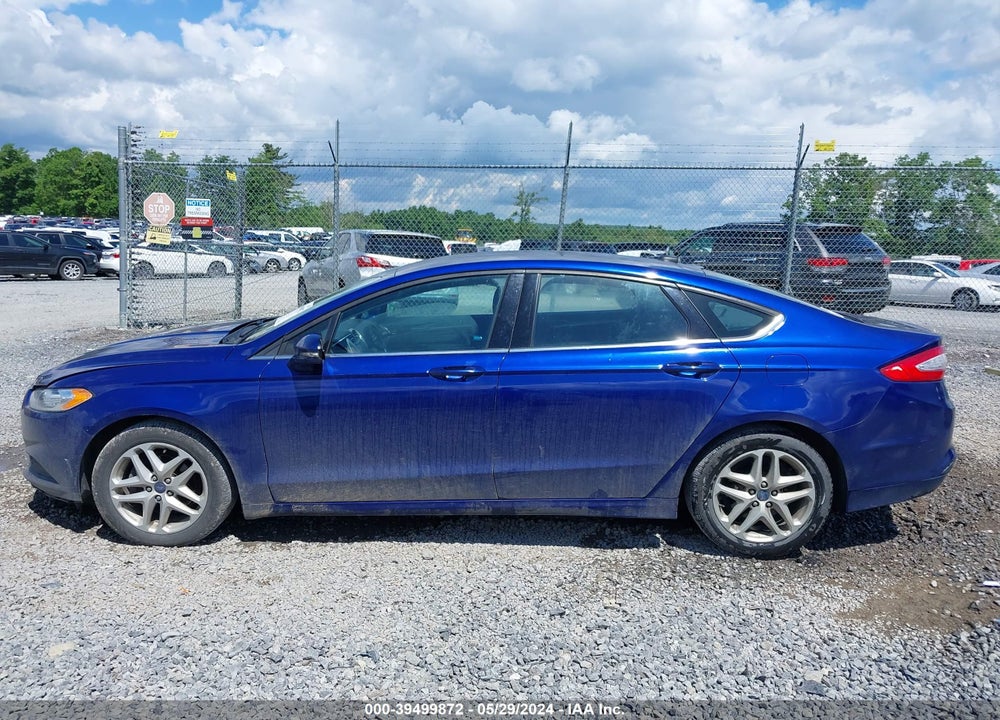 2014 FORD FUSION SE VIN: 3FA6P0H77ER374352