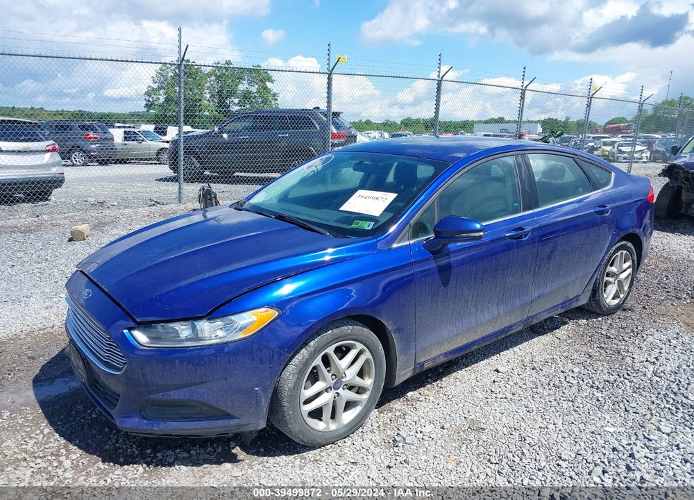 2014 FORD FUSION SE VIN: 3FA6P0H77ER374352