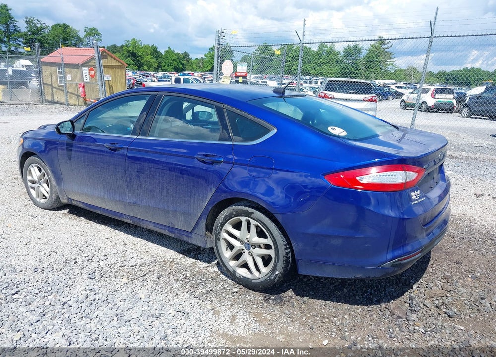 2014 FORD FUSION SE VIN: 3FA6P0H77ER374352