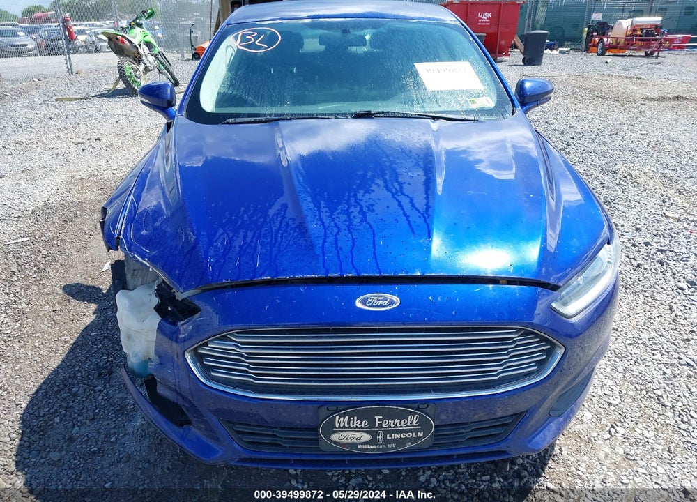2014 FORD FUSION SE VIN: 3FA6P0H77ER374352