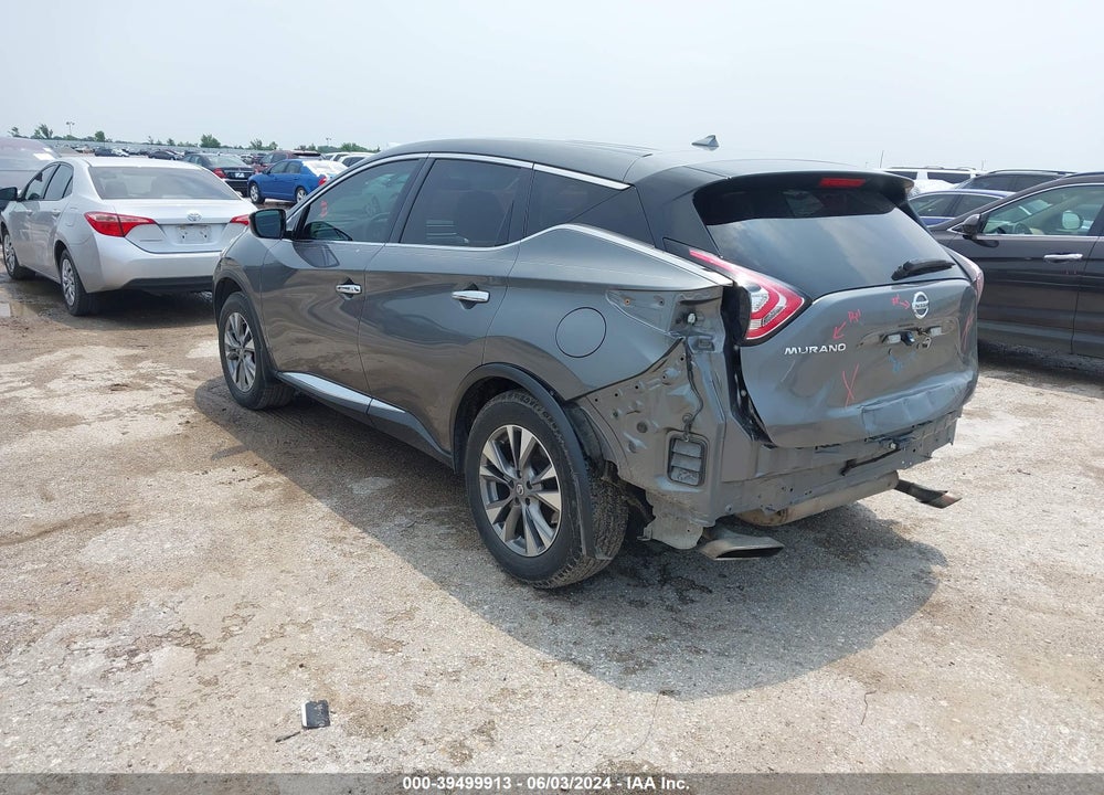 2016 NISSAN MURANO S VIN: 5N1AZ2MG3GN128447